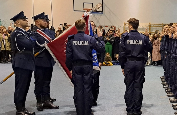 39 nowych policjantów na Warmii i Mazurach